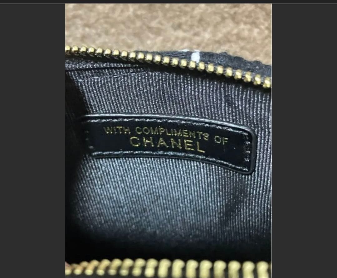CHANELシャネル ノベルティ チェーン ツィードバック
