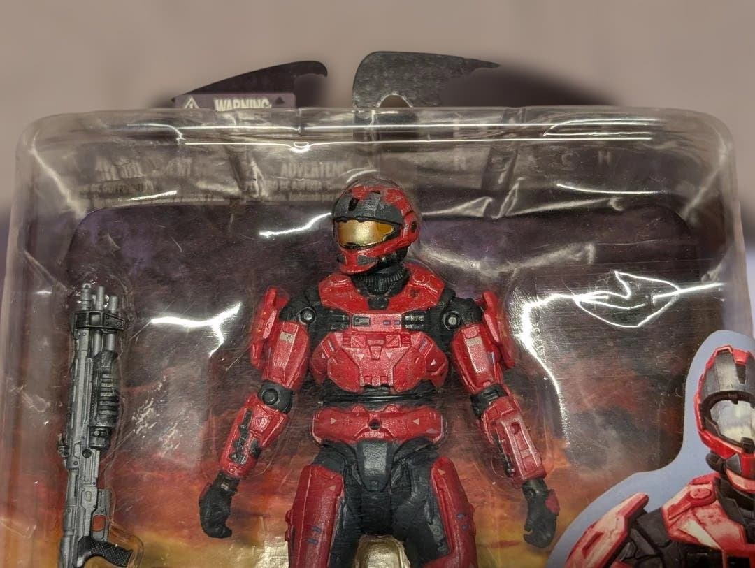 Halo Reach　CQC　赤　マクファーレントイズ　フィギュア