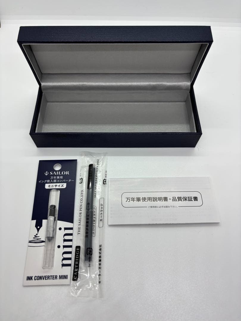 銀山スノーグレー・万年筆 パルム　EF