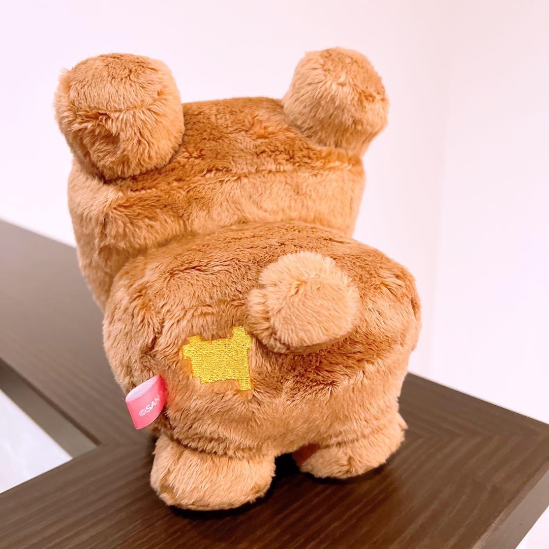 ゲーミングリラックマ　受注　チャイロイコグマ　カクカクぬいぐるみ