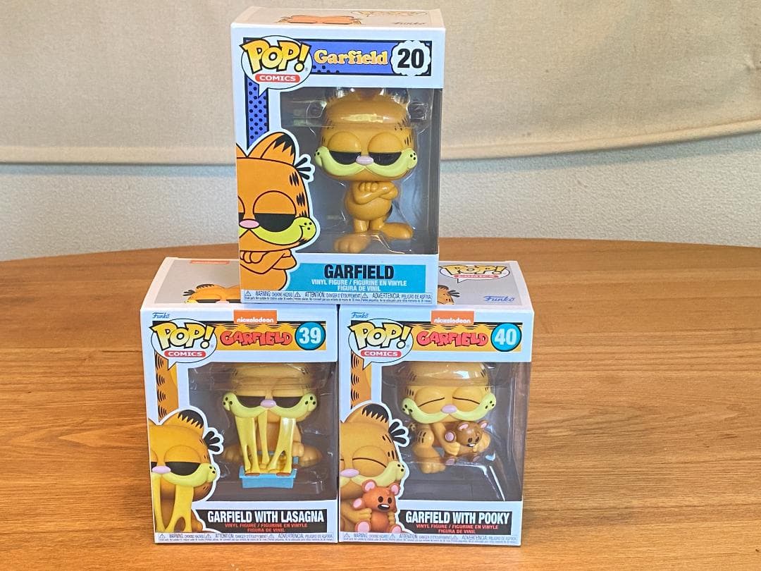 ガーフィールド フィギュア 3体セット FUNKO POP ファンコポップ