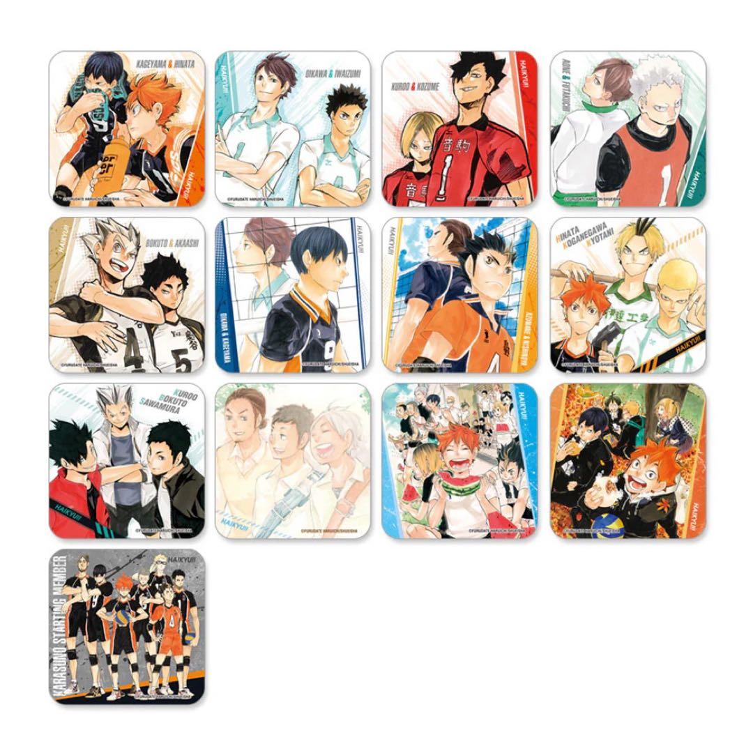 新品未開封■『ハイキュー!!』アートコースター(R) 第1弾 全種セット BOX