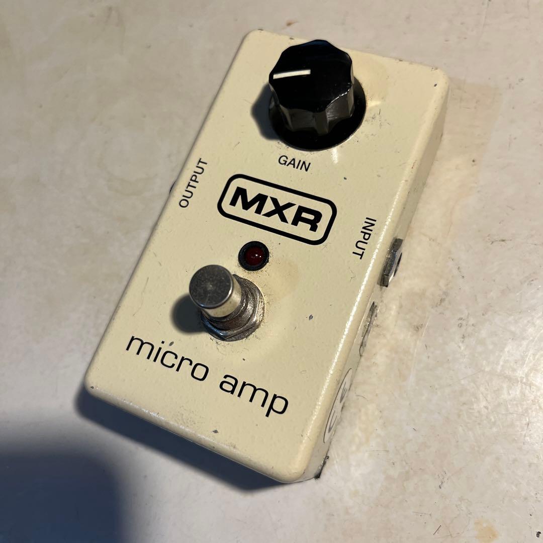 MXR micro amp ギターエフェクター
