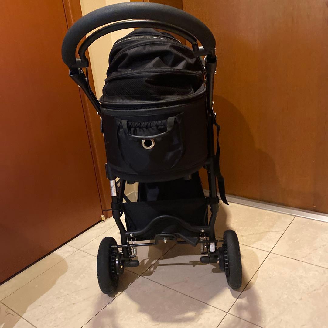 犬用AirBuggy ブラック 犬用 タイヤ交換済