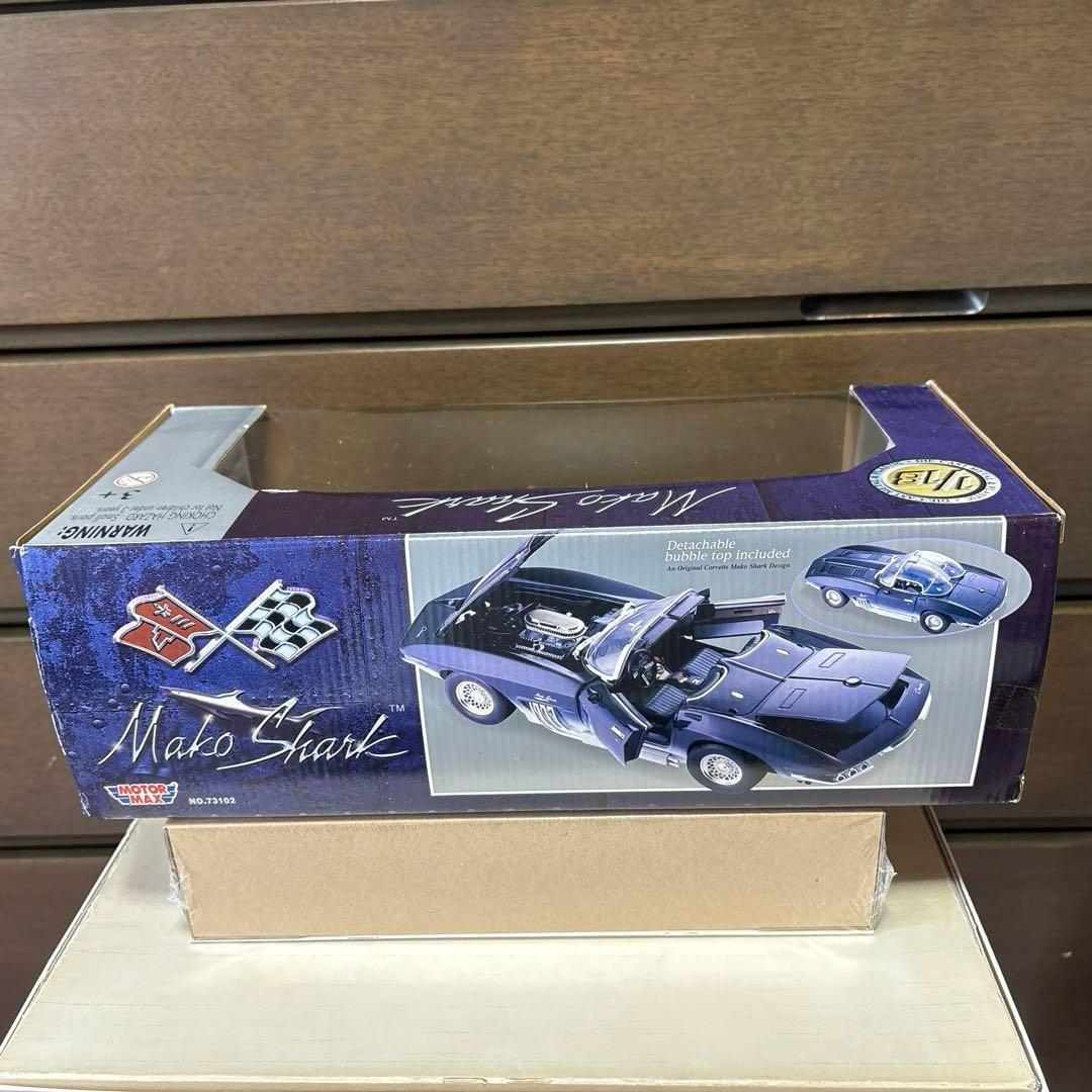 シボレー　コルベット　マコ シャーク 1/18 モーターマックス　未開封　未使用