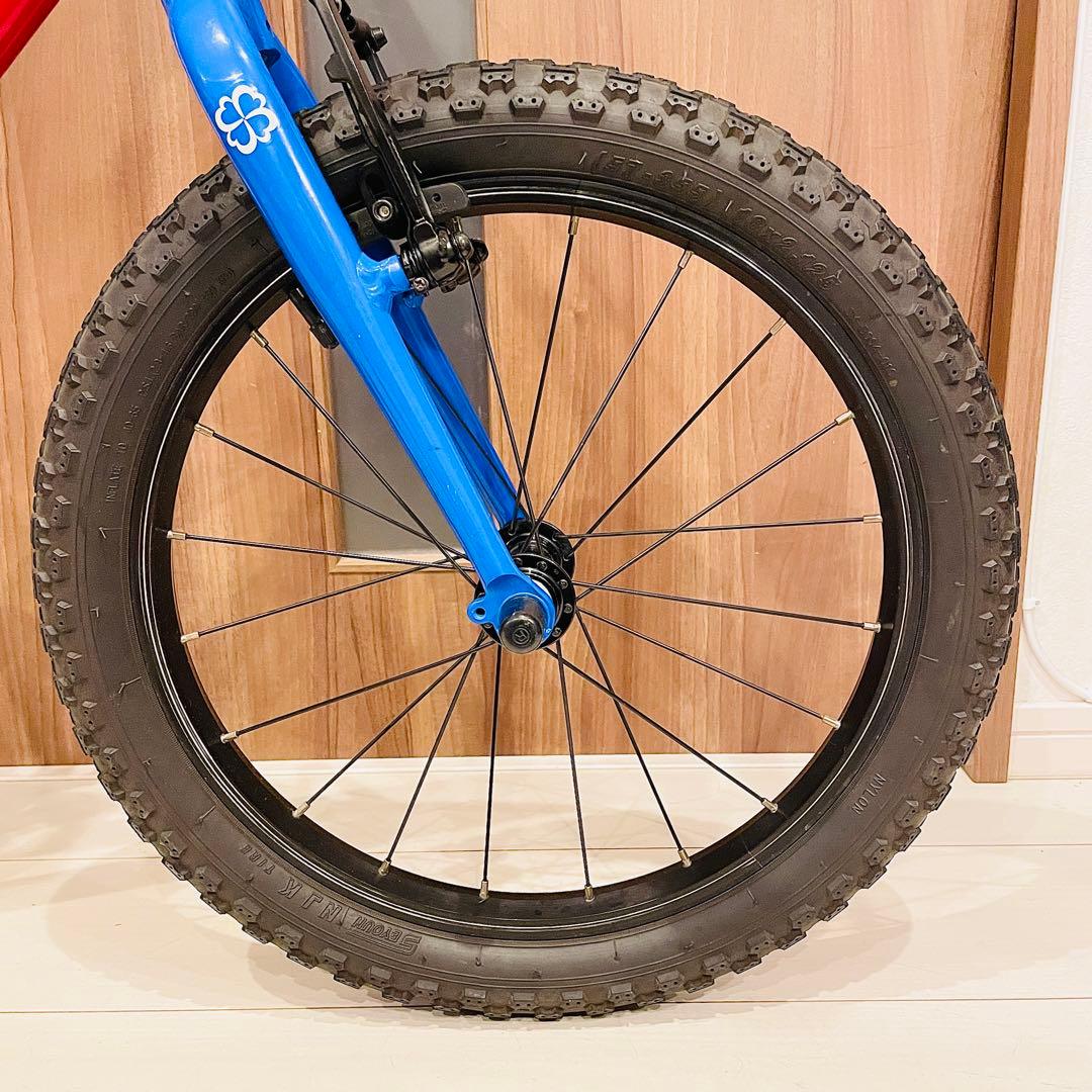 ◆美品◆ヨツバサイクル◆18インチ◆グリップ新品◆ヘルメット付き◆愛知県◆