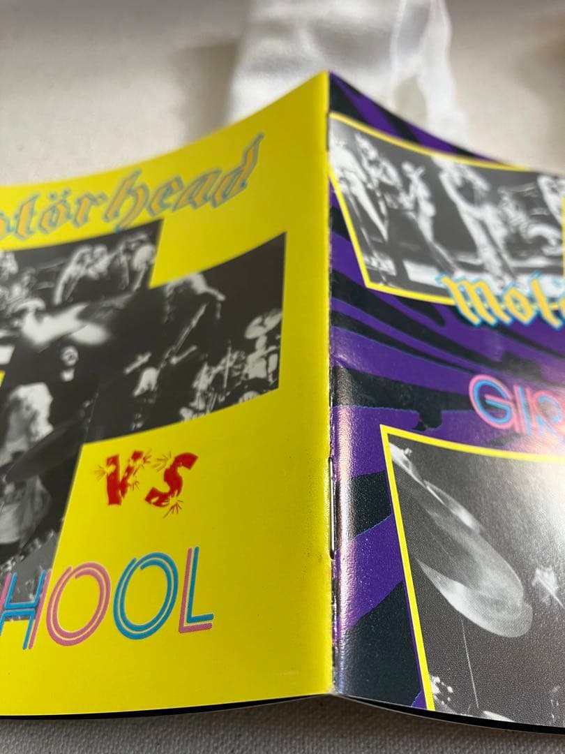 【盤質良好】 「モーターヘッド VS ガールスクール」 セル版 帯付き