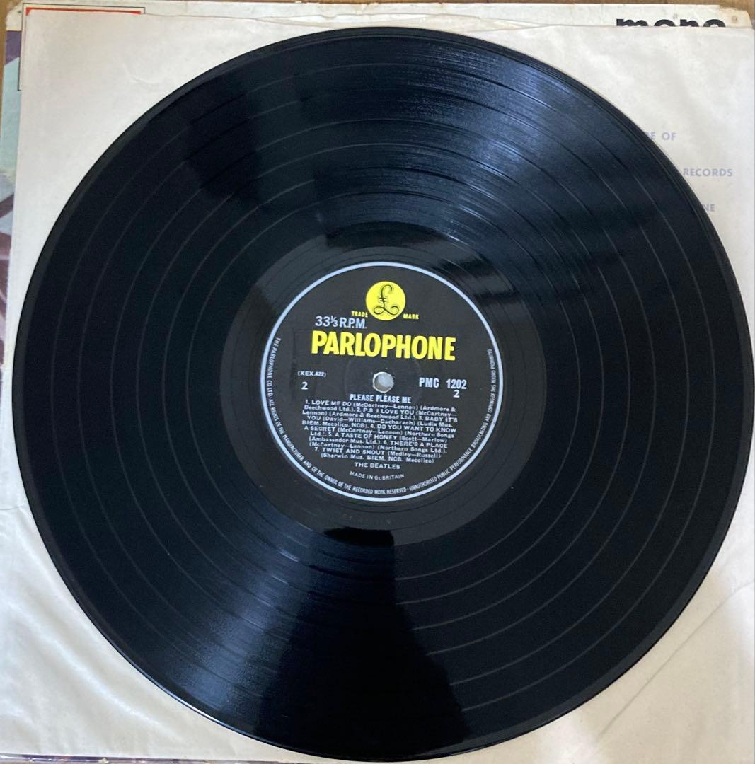 UK極上3rdビートルズPlease Please MeレコードBeatles