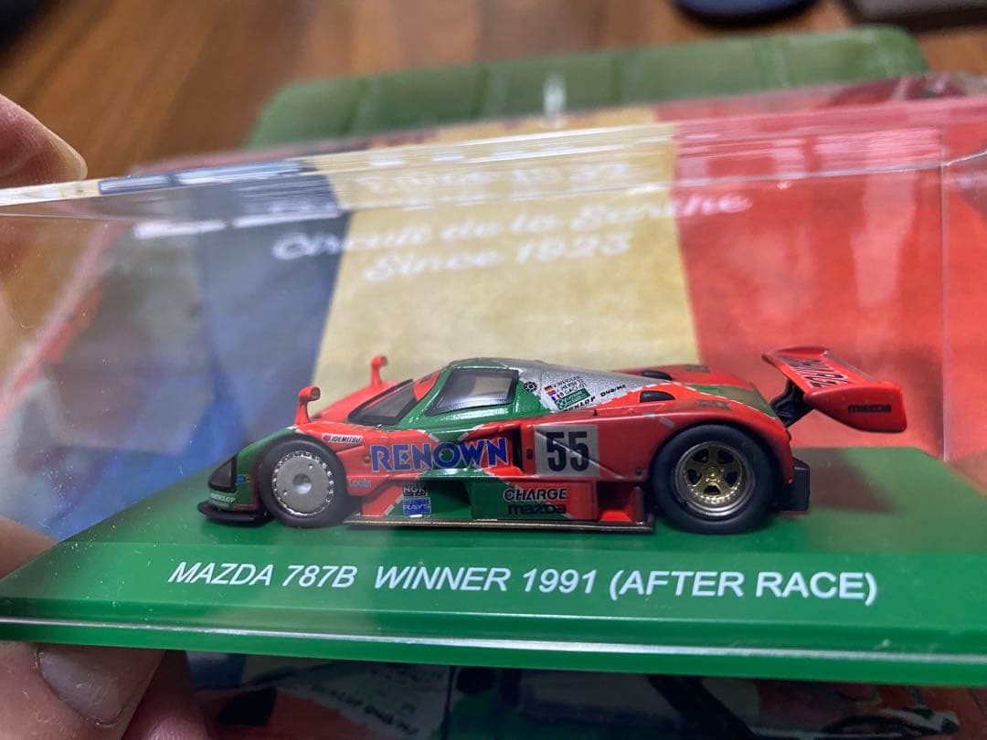 限定 500台 1/64 京商 マツダ 787B ウェザリング仕様