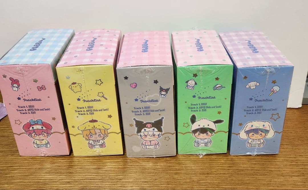 新品 PLAVE plbbuu プレイブ　サンリオ ５個まとめ売り