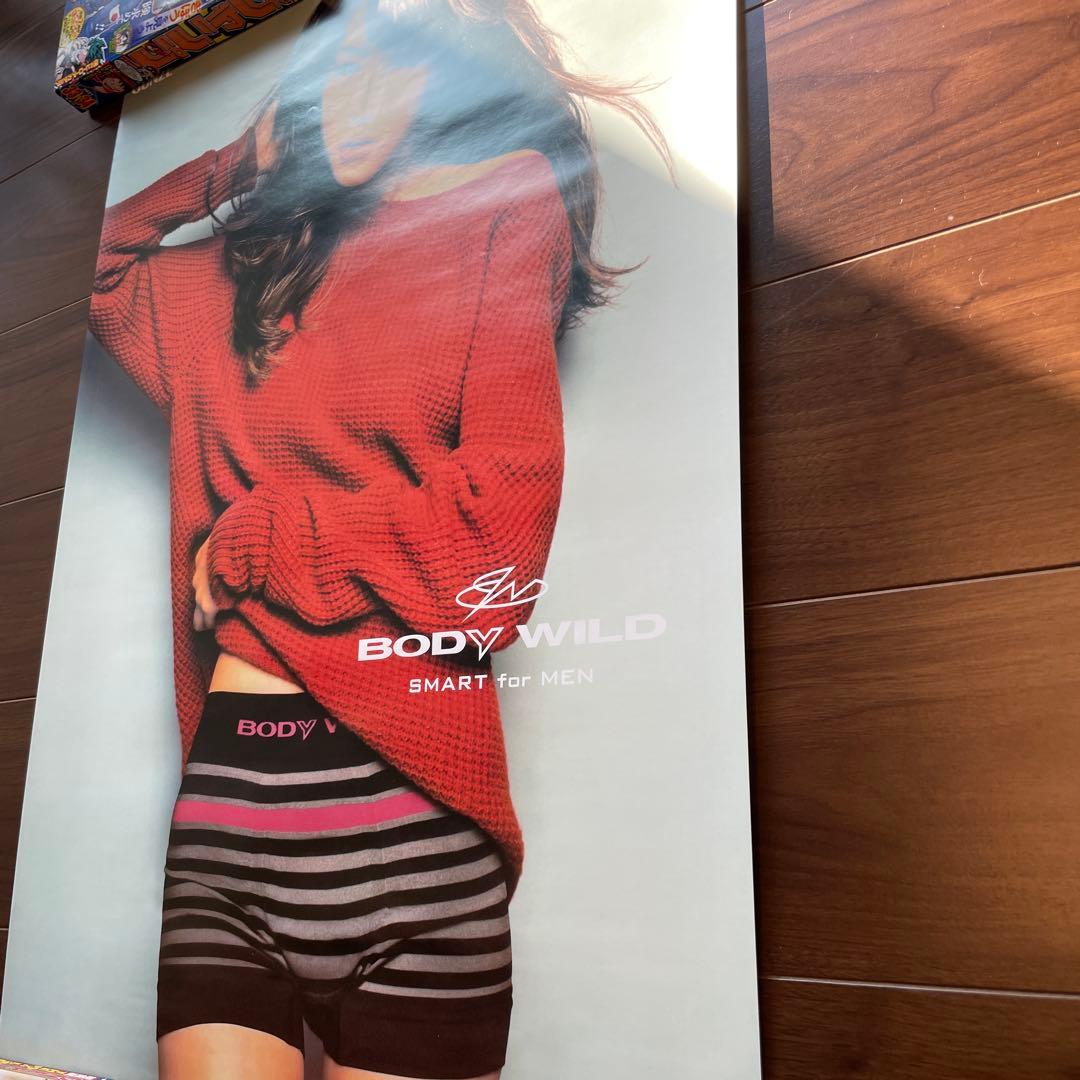 桐谷美玲　BODYWILD B2ポスター　非売品