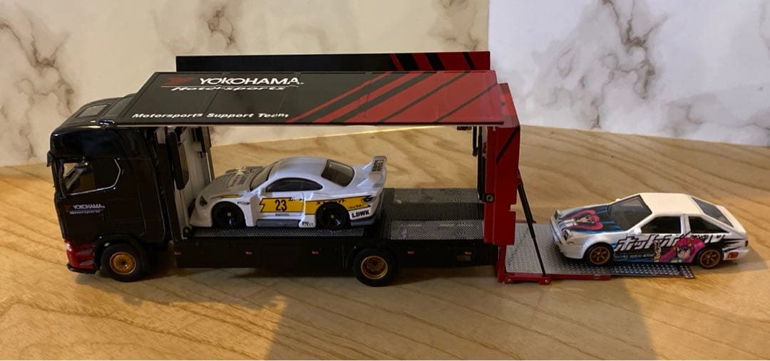 GCD 1/64 スカニア S730 トラック トランスポーター アドバンカラー