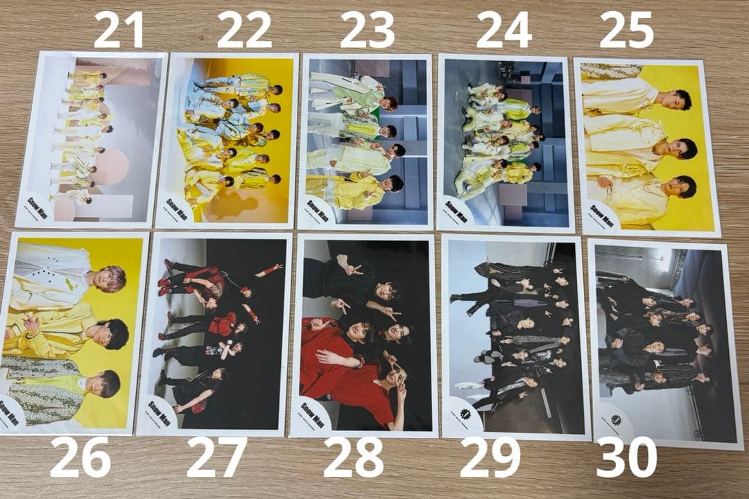  Man 公式写真セット 集合⑴