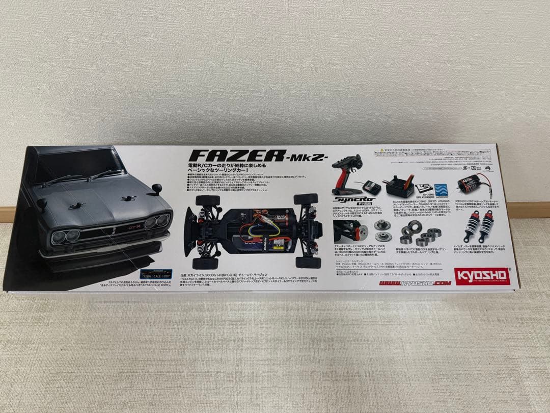 京商 ラジコン フェーザーMk2 日産 ハコスカ　スカイライン GT-R