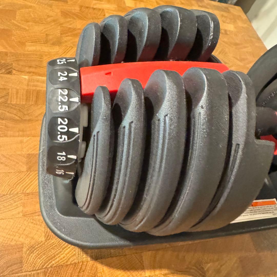 可変式ダンベル 1個　アジャスタブルダンベル 2kg-24kg