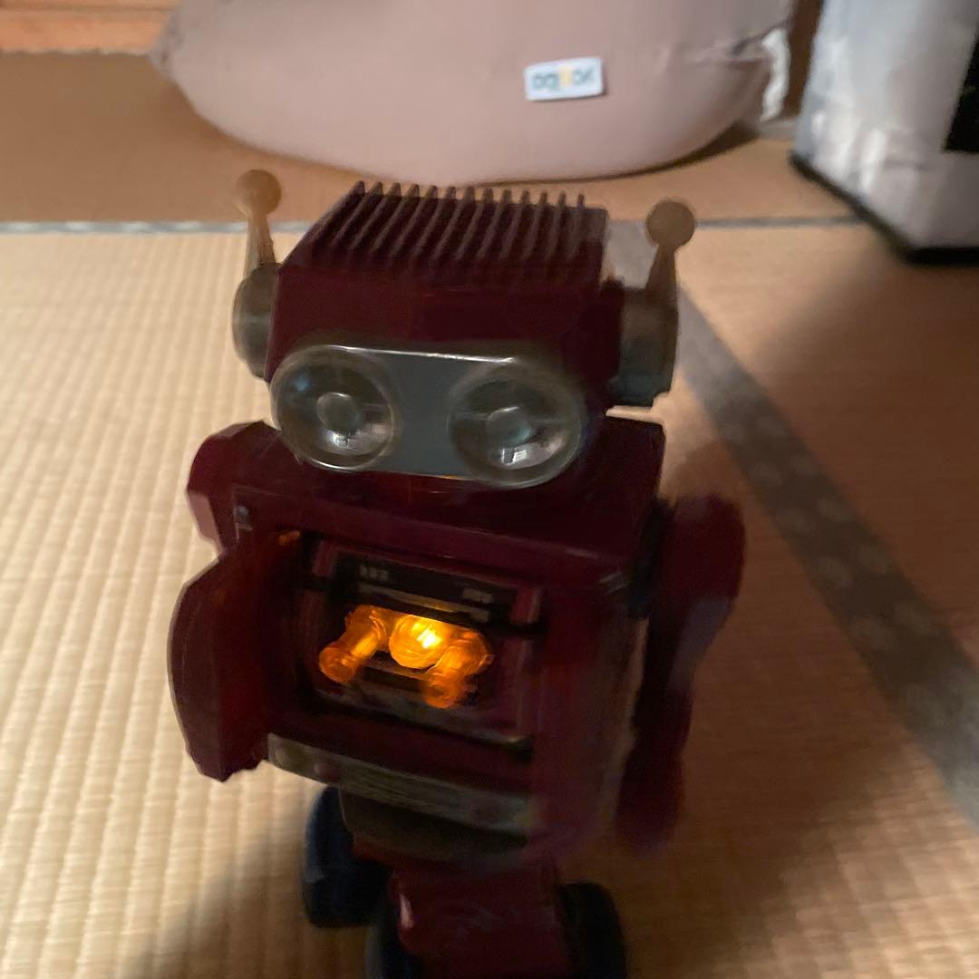 堀川玩具ジャンボ火星大王（初期型）と（後期型）箱無し日本製（可動保証不可）の2台