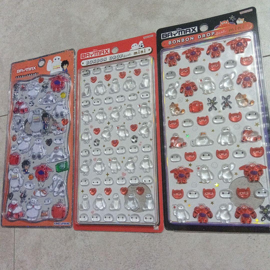 正規品　12枚　まとめ売り　ボンボンドロップシール　ディズニー