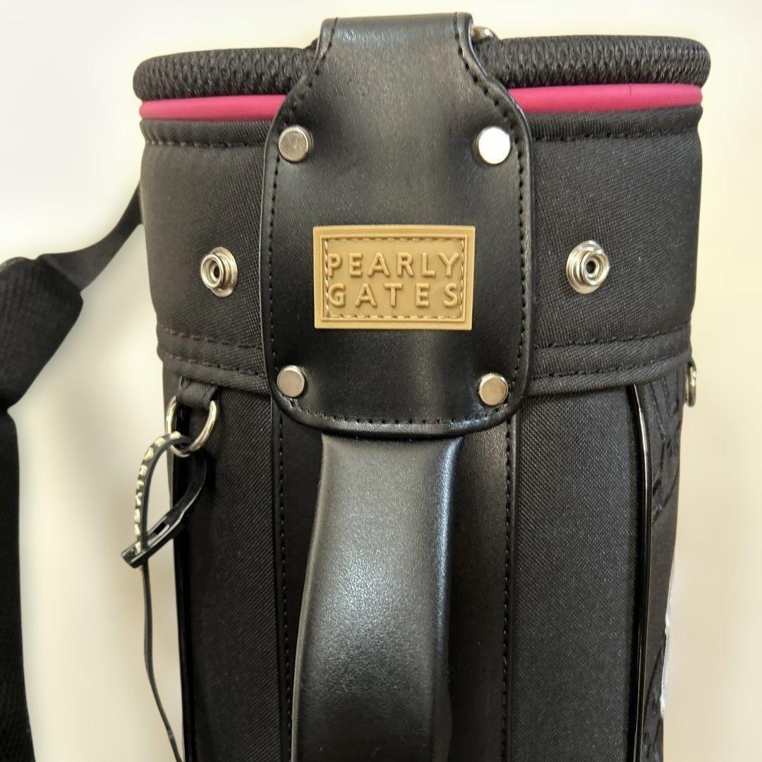 ひろなPEARLY GATES キャディバッグ ブラック