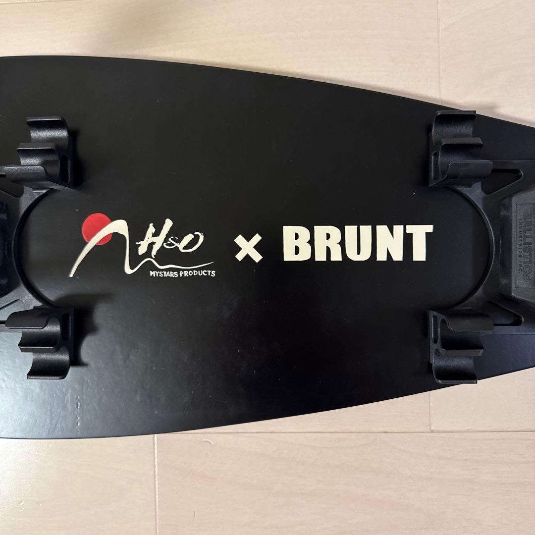 ヒロ 美品 BRUNT H&O ラストショット 黒 sbスツール用