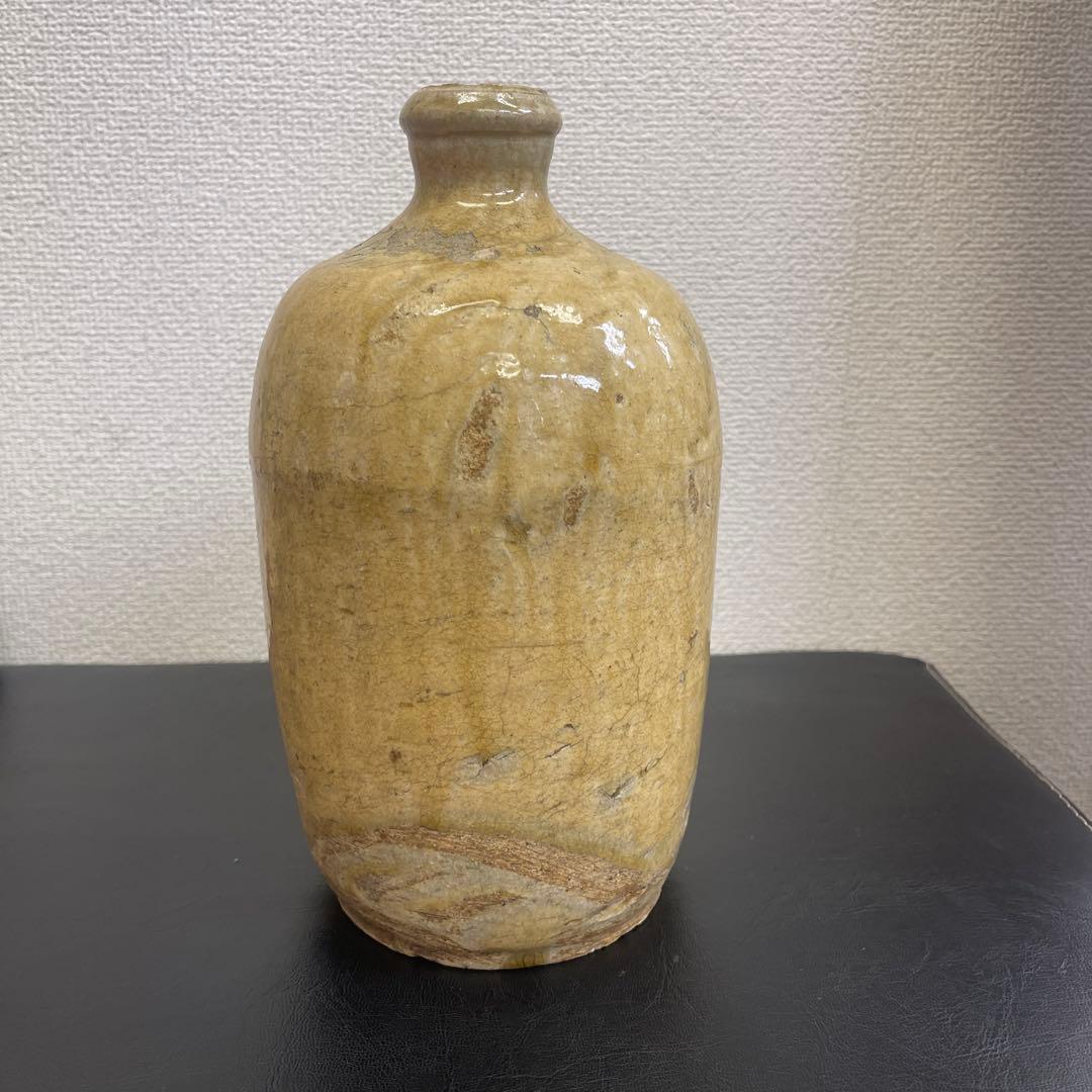 古信楽　徳利　時代物