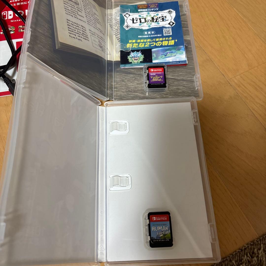 Nintendo Switch 本体 ブラック Joy-Con付き カセット付属