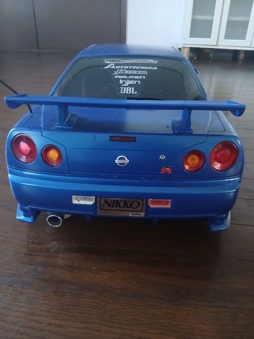 NIKKO GT-R.R34.1/5完全動作品.送料込み。