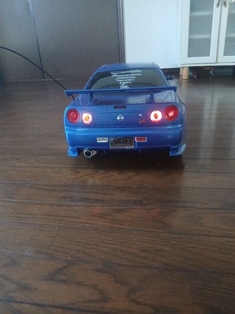 NIKKO GT-R.R34.1/5完全動作品.送料込み。