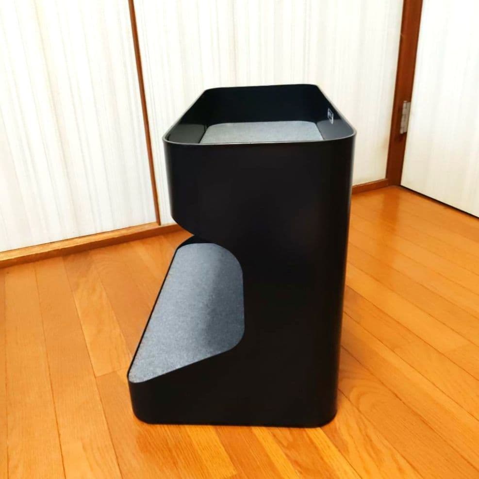 オカムラ ライブスワゴン ロータイプ W550 ブラック DD32BA-Z25