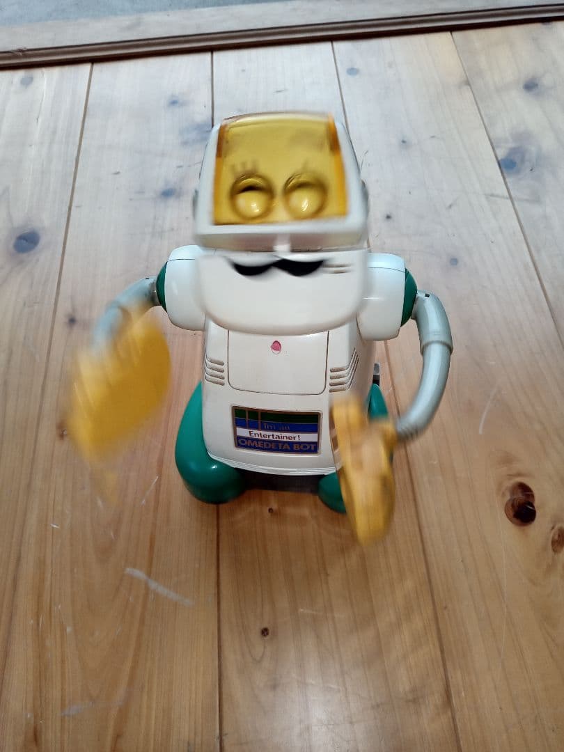 希少昭和レトロTOMYおめでたボット