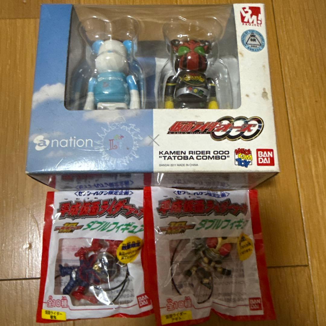 BE@RBRICK エヴァンゲリオンアスカ新劇場版破と仮面ライダーオーズセット