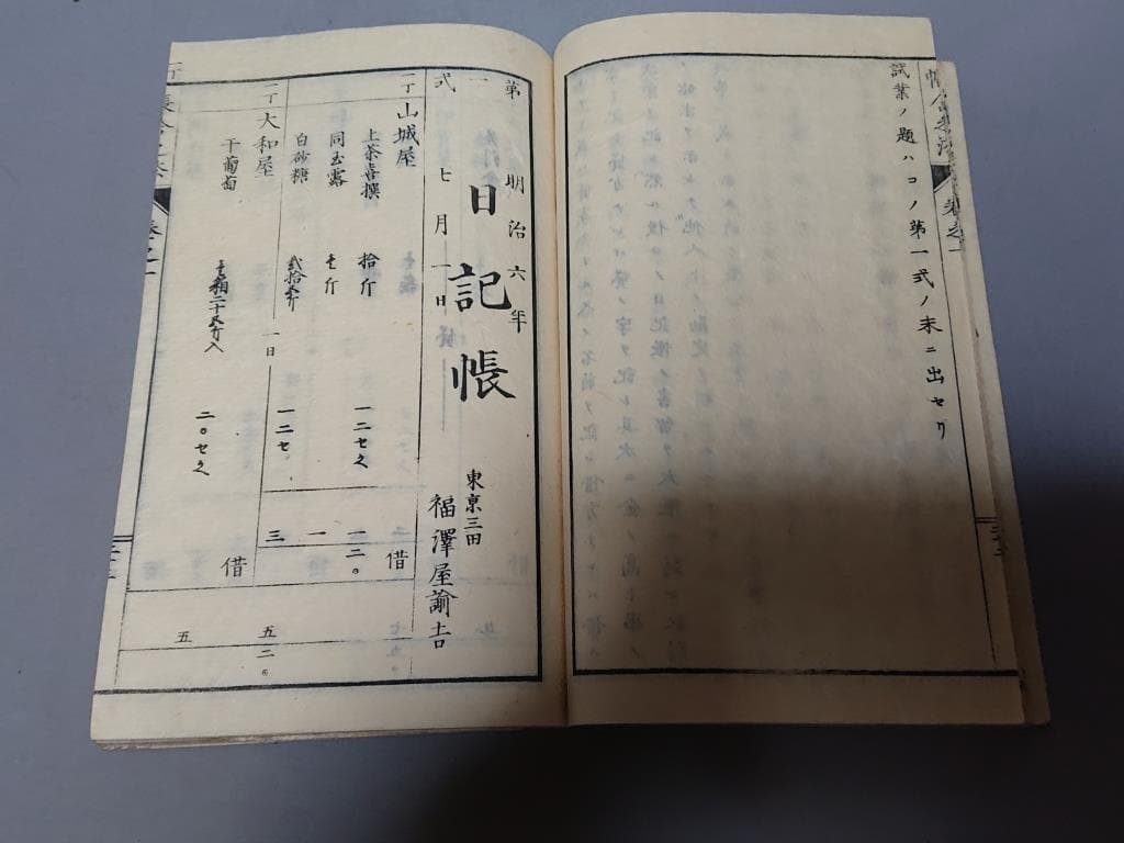 79　帳合之法　初編一.二巻　2巻