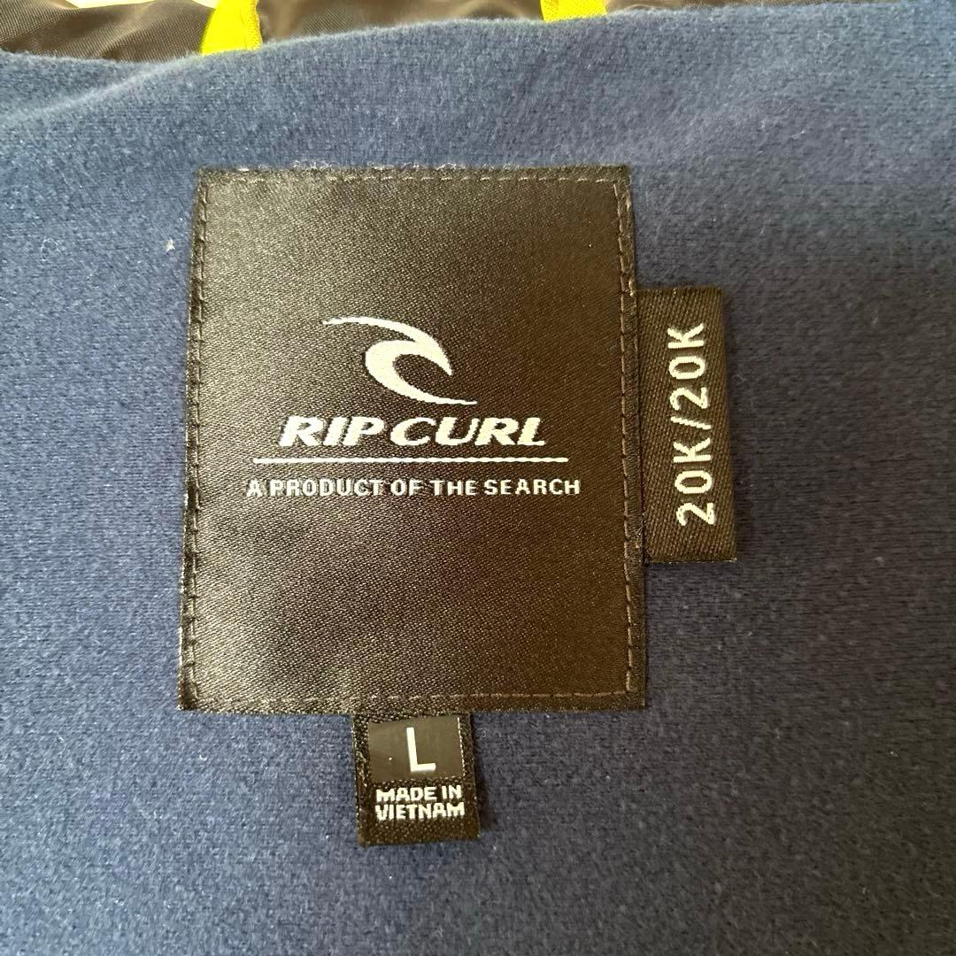 【RIP CURL】リップカール　スノーボード　ウェア　イエロー/ネイビー　L