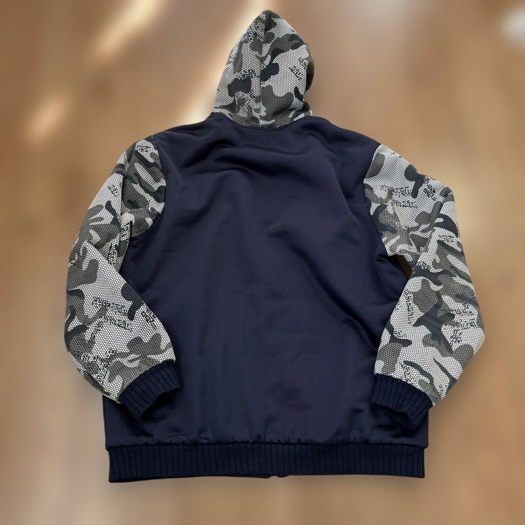 Under Armour ジャージ上下セット 4XL ネイビー/迷彩　裏起毛