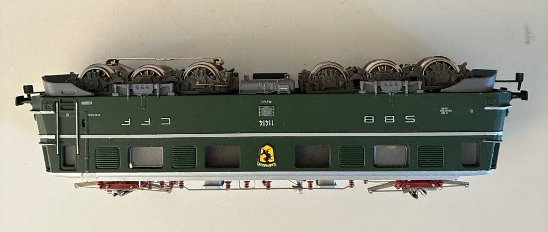 メルクリン HO 3050 スイス連邦鉄道 SBB Ae6/6 稼働品 元箱入り