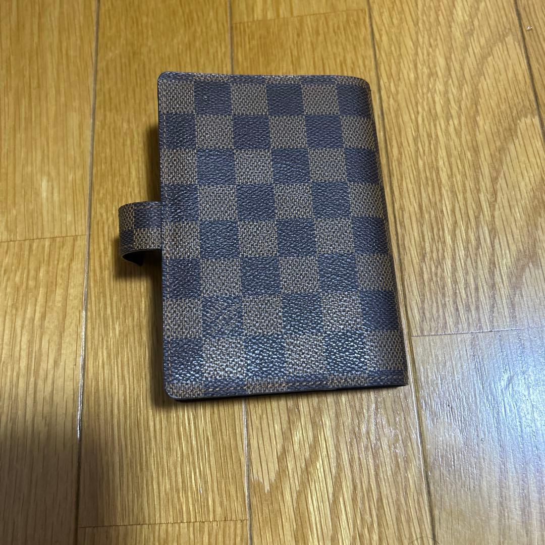 【美品】ルイヴィトン ダミエアジェンダ 手帳カバー