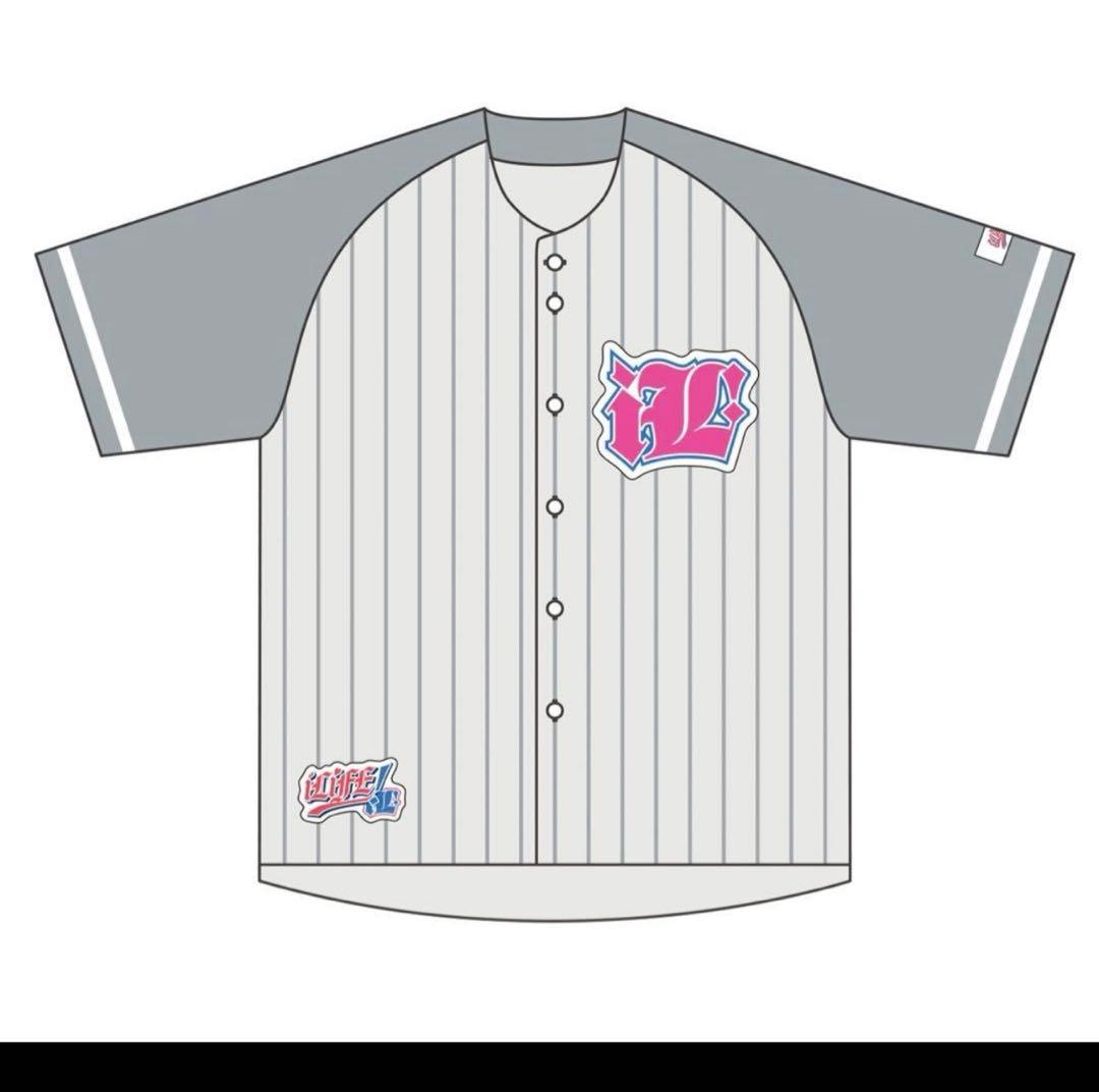 iLife あいす サイン入りベースボールTシャツ