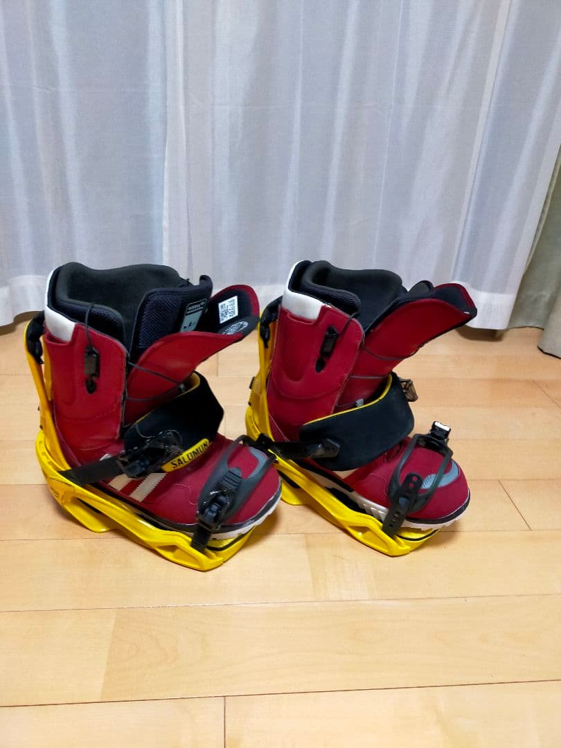 adidas スノーボードブーツ 赤 男性用