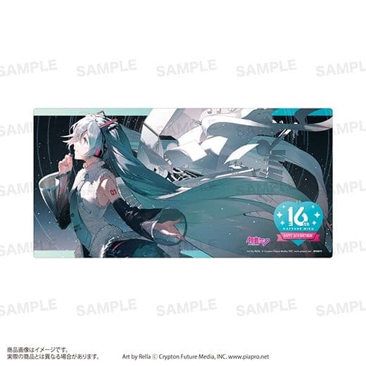 初音ミク Happy 16th Birthday デスクマット プレイマット