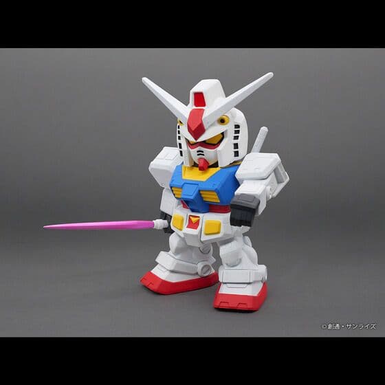 ジャンボソフビフィギュアSD　RX-78-2ガンダム プレバン限定 プレート付
