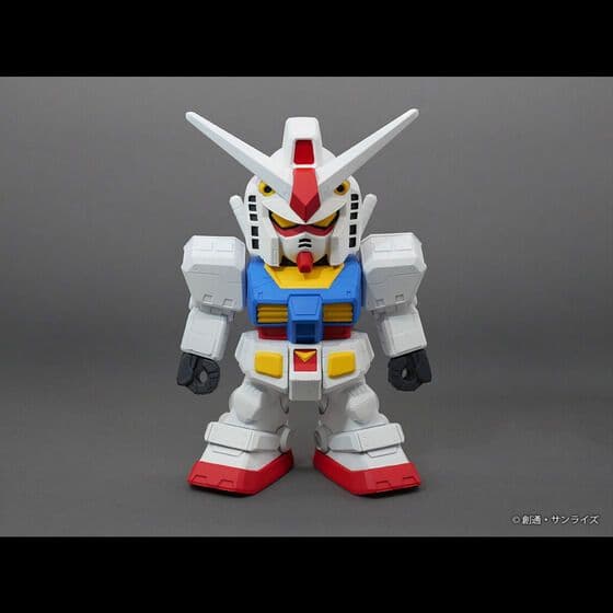 ジャンボソフビフィギュアSD　RX-78-2ガンダム プレバン限定 プレート付