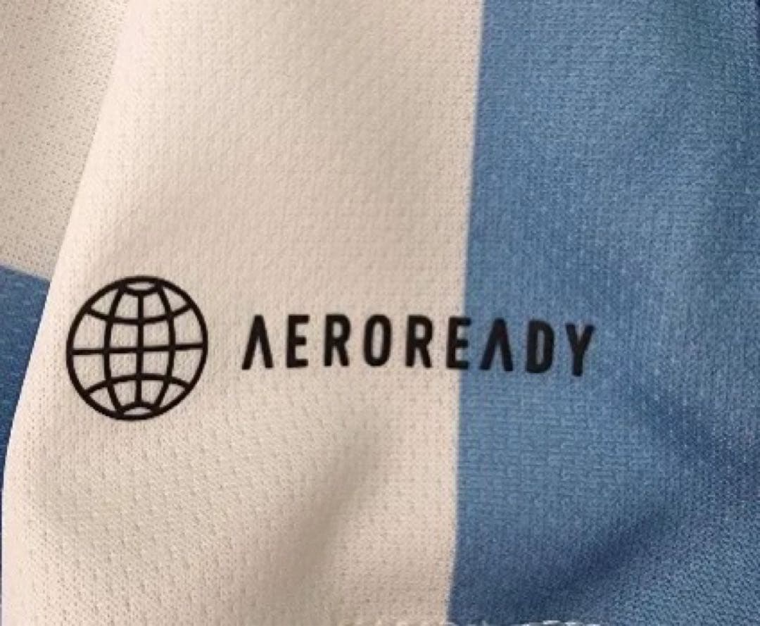 アルゼンチン代表２０２２W杯決勝　マッチデイ付き＆ W杯パッチ付き メッシ＃１０