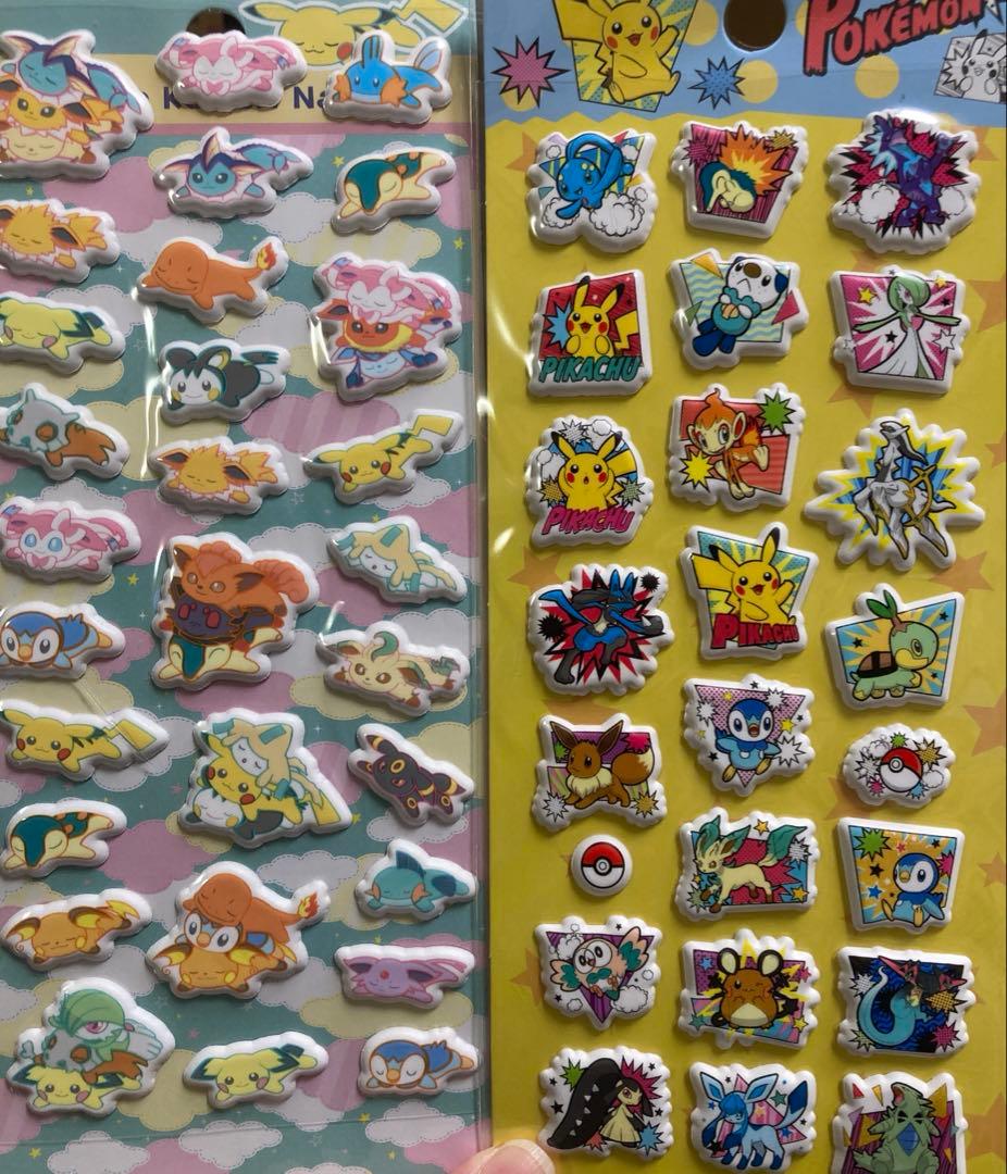 ポケモン ステッカーシール 海外正規ライセンス商品24枚入り