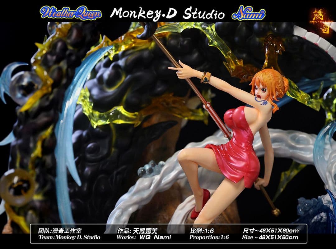 ワンピース ONEPIECE ナミガレージキット スタチュー フィギュア