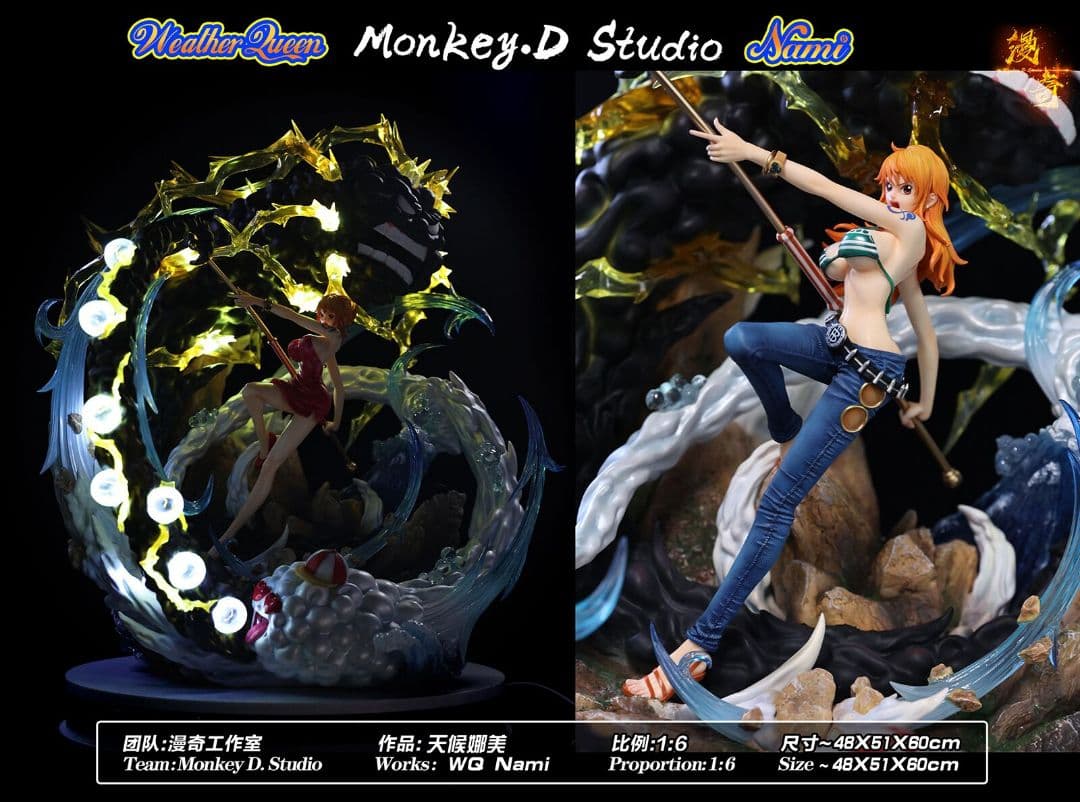 ワンピース ONEPIECE ナミガレージキット スタチュー フィギュア