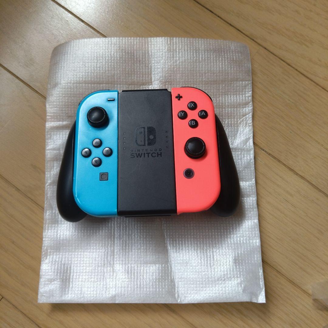 【難あり】箱付きNintendo Switch ネオンブルー/ネオンレッド 本体