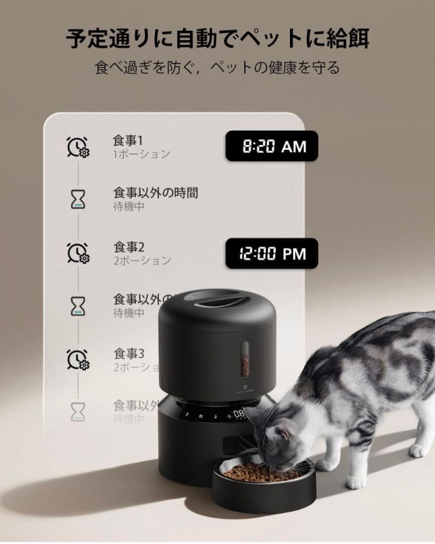 匿名配送✨PETLIBRO 自動給餌器(動作確認済み) ※説明書なし