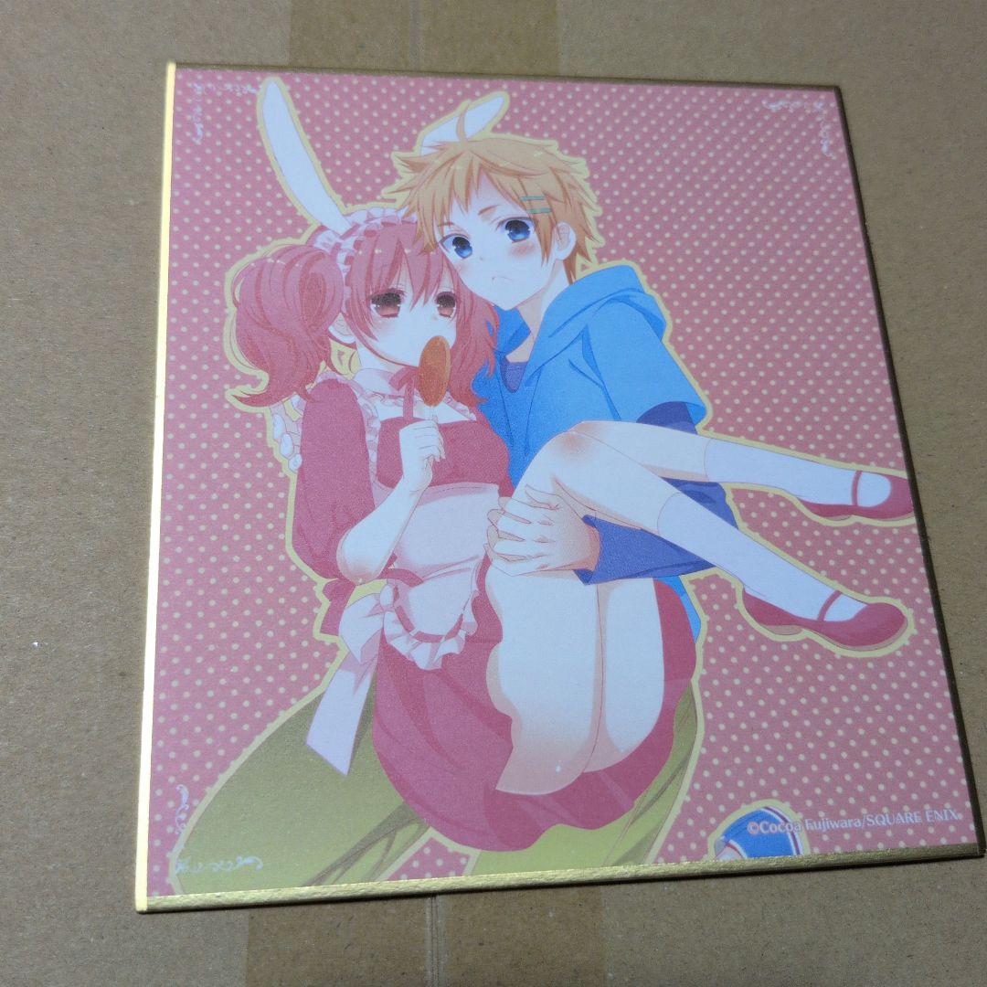 藤原ここあ展　妖狐×僕SS　ミニ色紙　8枚まとめ売り