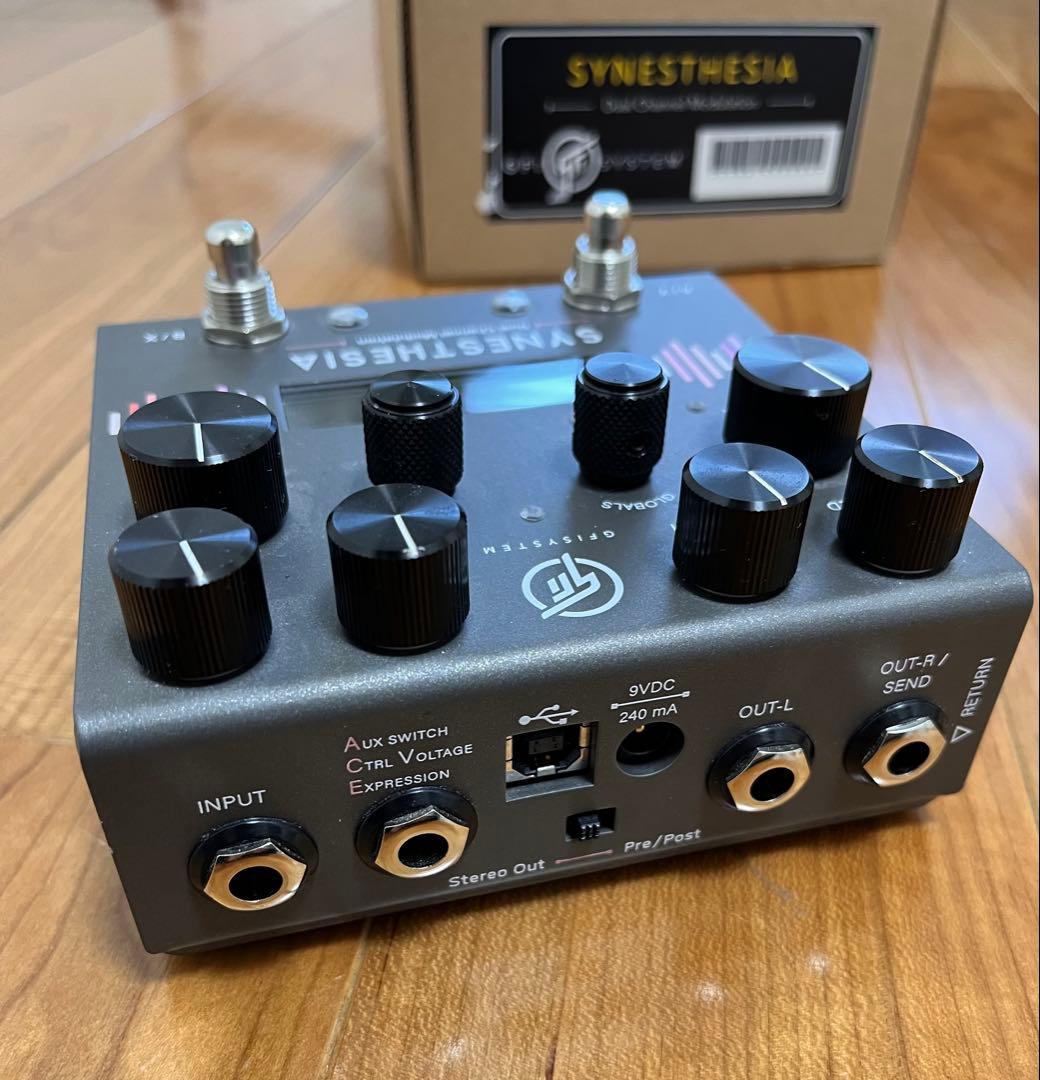 GFI SYSTEM SYNESTHESIA マルチモジュレーションエフェクター