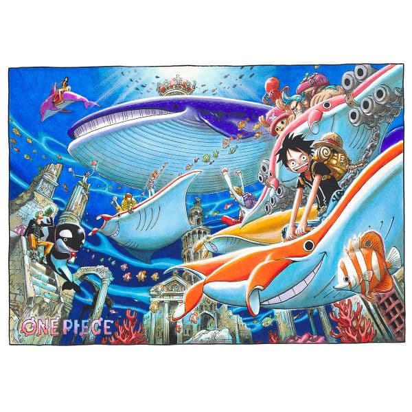ぷ*）様 世界20枚限定 ONE PIECE 海底遺跡 NFT 原画 超希少 ワ