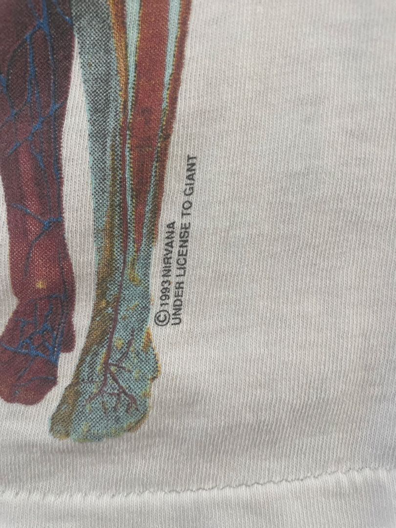 90s ニルヴァーナ インユーテロNIRVANA IN UTEROTシャツ XL